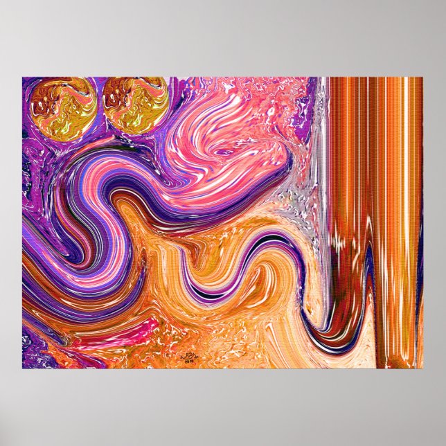 Affiche Meilleur art islamique moderne (Devant)