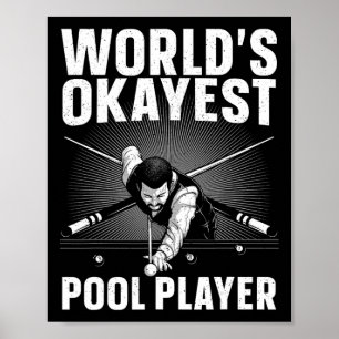 Affiche Meilleur Billard Art Pour Hommes Femmes Billard 8