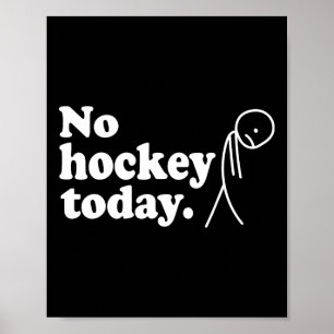 Affiche Meilleur Cadeau Pour Les Amateurs De Hockey Pas De