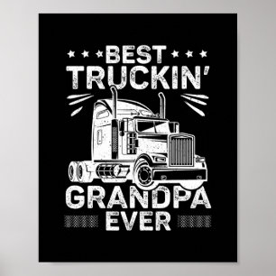 Affiche Meilleur Camion Grand-père jamais conducteur de ca