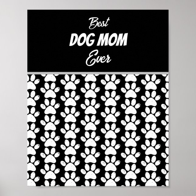 AFFICHE MEILLEUR CHIEN MOM JAMAIS (Devant)