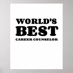AFFICHE MEILLEUR CONSEILLER DE CARRIÈRE AU MONDE
