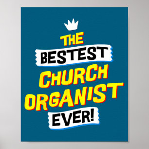 Affiche Meilleur emploi de musicien organiste d'église