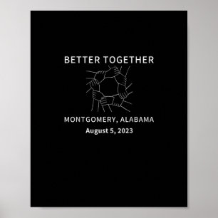Affiche Meilleur Ensemble Montgomery Alabama Style Classiq
