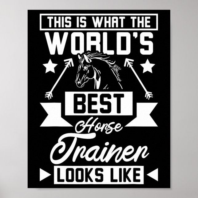 Affiche Meilleur Entraîneur Cheval du monde 1 (Devant)