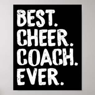 Affiche Meilleur entraîneur de cheerleading de tous les te