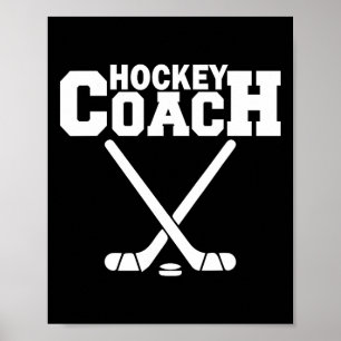 Affiche Meilleur entraîneur de hockey jamais fier mentor d