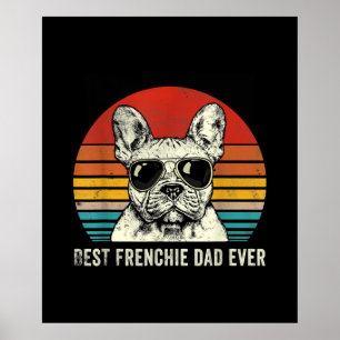 Affiche Meilleur Français Papa Jamais Drôle Français Bulld