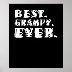 Affiche Meilleur Grampy Ever Grandfather