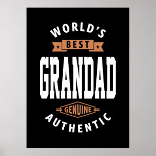 Affiche Meilleur Grand-Père du monde