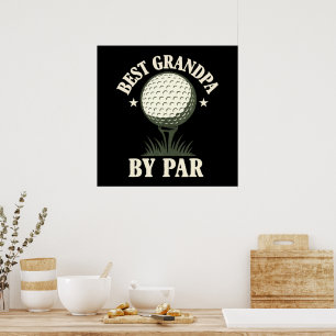 Affiche Meilleur Grand-Père Par Par Drôle