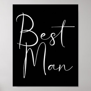Affiche Meilleur Homme Chemise Mariée Idée Bachelorette Pa