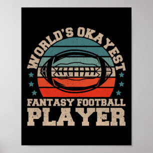 Affiche Meilleur joueur de fantasy football du monde