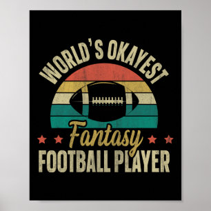 Affiche Meilleur joueur de fantasy football du monde