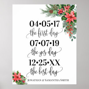 Affiche Meilleur jour signe date de mariage oui jour de No