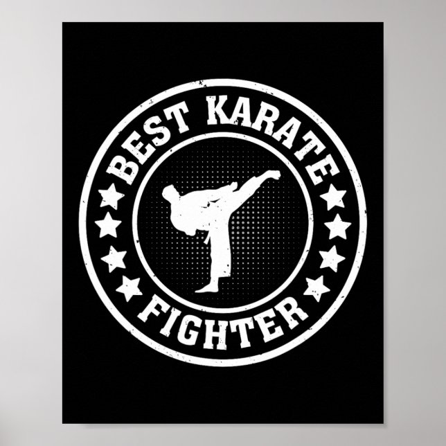 Affiche Meilleur Karate Fighter - Karate Fighter Karate (Devant)