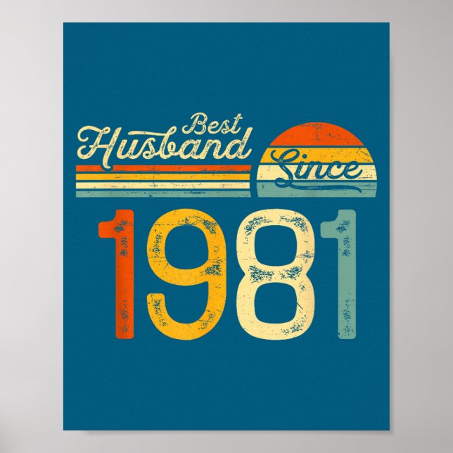 Affiche Meilleur mari depuis l'anniversaire de mariage de  (Devant)