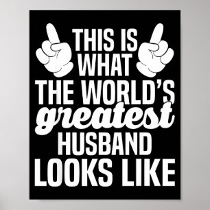 Affiche Meilleur mari du monde _ mari à jamais