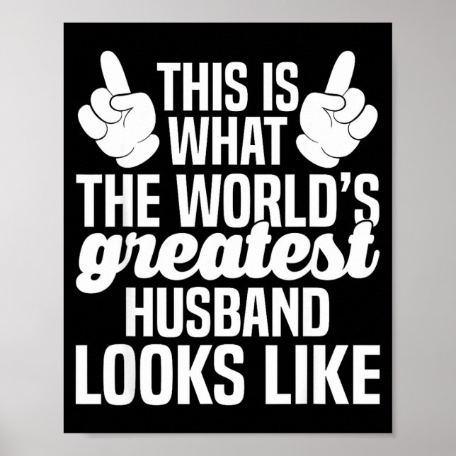 Affiche Meilleur mari du monde _ mari à jamais  (Devant)