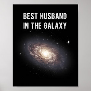 Affiche Meilleur Mari Galaxie