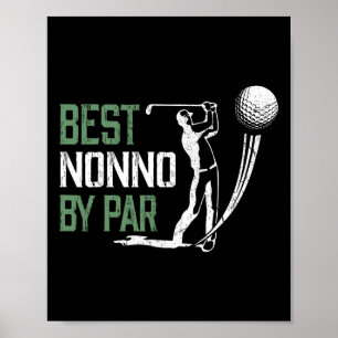 Affiche Meilleur Nonno By Par Cadeaux de la Fête des Pères