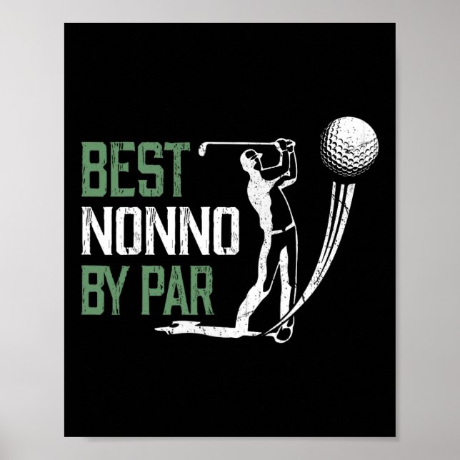 Affiche Meilleur Nonno By Par Cadeaux de la Fête des Pères (Devant)