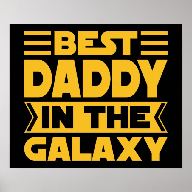 Affiche Meilleur Papa De La Galaxie (Devant)