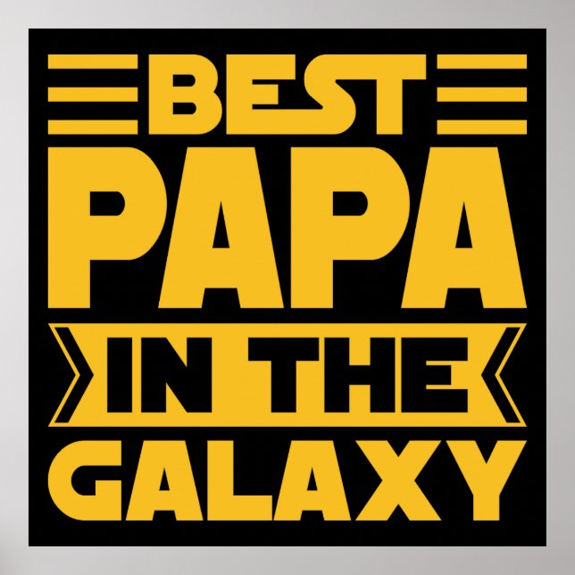 Affiche Meilleur Papa De La Galaxie (Devant)