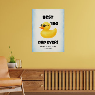 Affiche Meilleur Papa de Tous les Temps | Fête des Pères