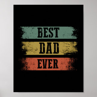 Affiche Meilleur Papa Meilleur Jamais Cadeau Pour Père Drô