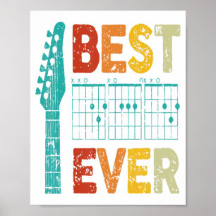 Affiche Meilleur père à la guitare de tous les temps accor