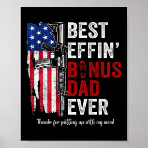 Affiche Meilleur père suppléant effin Ever (au dos) 