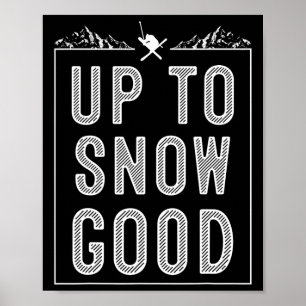 Affiche Meilleur Snowboard Ski Ride Cadeau Skieurs Mignonn