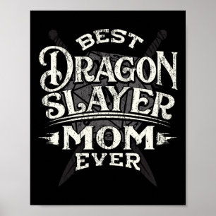 Affiche Meilleure Maman Jamais Drôle Fête des Mères Rpg Jo