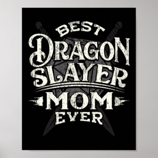 Affiche Meilleure Maman Jamais Drôle Fête des Mères Rpg Jo