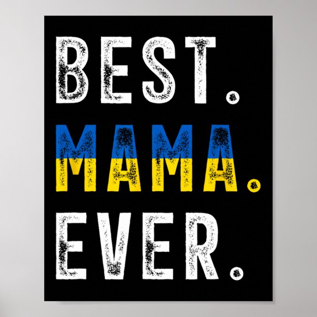 Affiche Meilleure maman qui soit ! Meilleure maman ukraini (Devant)