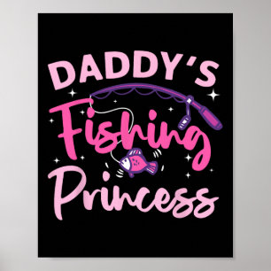 Affiche Meilleure pêche pour femmes filles enfants Byss Fi