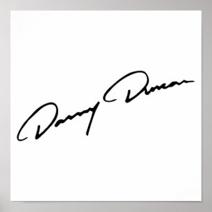 Affiche MEILLEURE VENTE Danny Duncan Signature