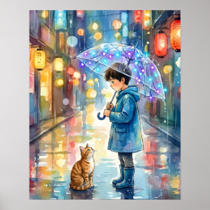 Affiche Meilleurs amis sous la pluie