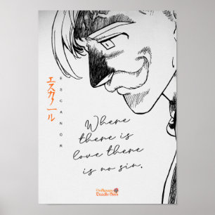 Affiche Meilleurs Anime Citation Sur L'Amour Et Le Péché