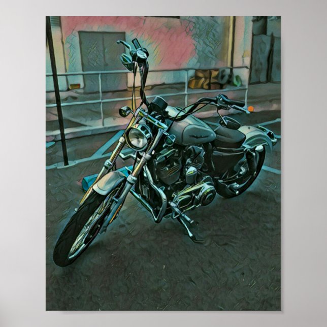 Affiche Meilleurs cadeaux motocyclistes (Devant)