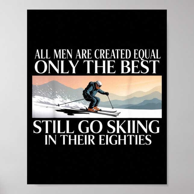 Affiche Meilleurs hommes skient encore dans la soixantaine (Devant)