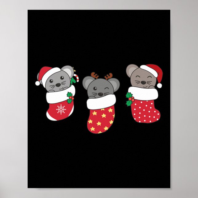 Affiche Mélange De Morceaux Dans Les Bas De Noël Pour Le M (Devant)