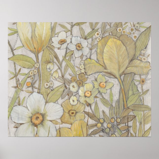 Affiche Mélanger floral (Devant)