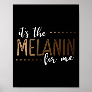 Affiche Melanin Pour Moi Histoire Africaine-Américaine Noi