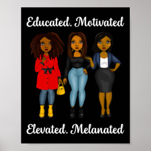 Affiche Mélanine africaine