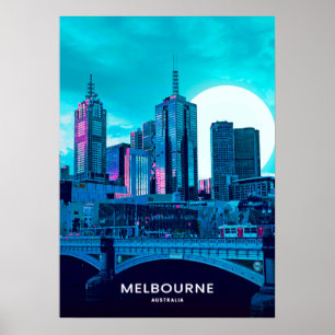 Affiche Melbourne