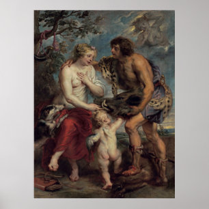 Affiche Meleager et Atalante