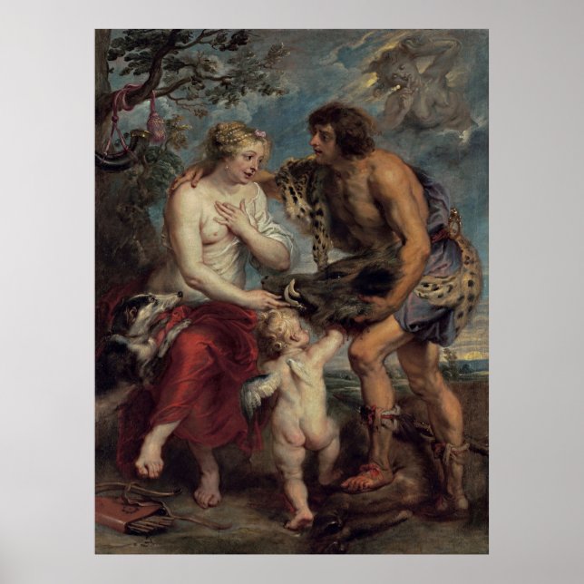 Affiche Meleager et Atalante (Devant)