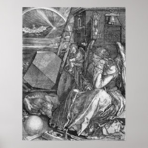 Affiche Melencolia Imprimer par Albrecht Durer